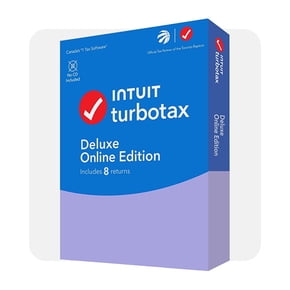 TurboTax Deluxe Online Edition 8 returns