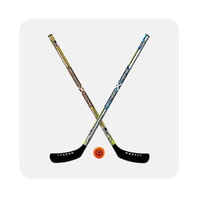Shop hockey sticks and puck rollback
