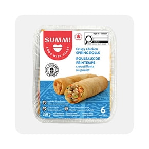 Shop crispy chicken spring rolls 6 pack