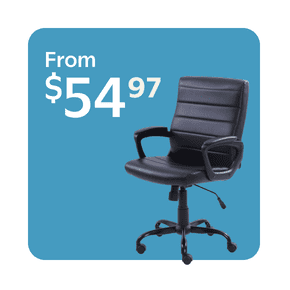 Office chairs starting at $54.97