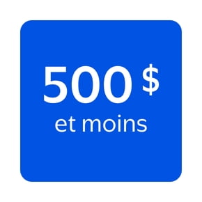 Magasinez articles à 500 $ et moins