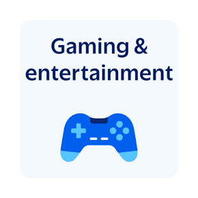 Shop gaming and entertainment products