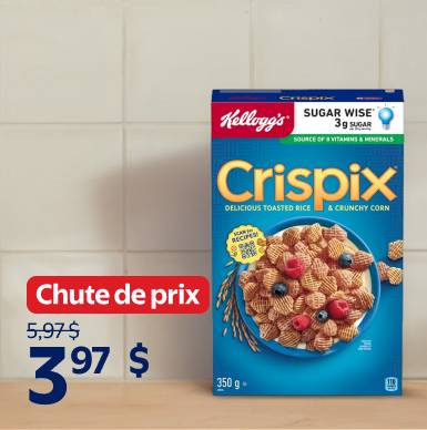 Des milliers de chutes de prix
