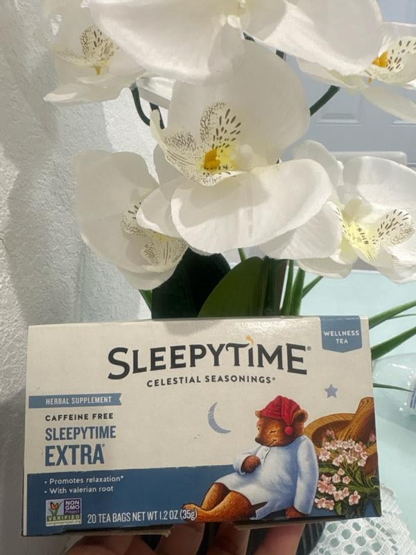 Celestial Seasonings - Sleepytime Wellness Tea Caffeine Free Extra