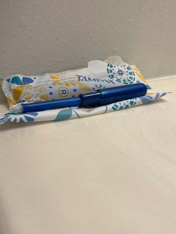 Tampax Compact Pearl Tampons, with LeakGuard Braid & Extendable