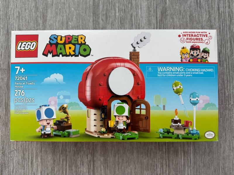 LEGO Super Mario Party at Toad's House Building Toy - Pretend Play