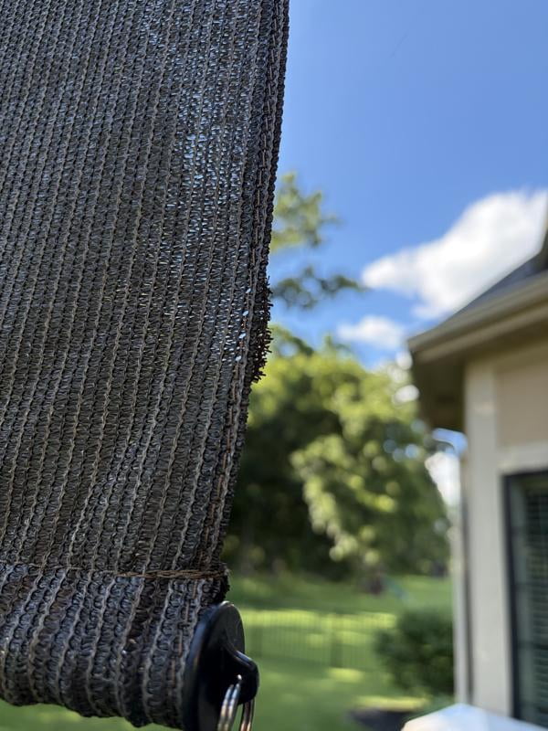 Coolaroo 462178 Outdoor Cordless Exterior Roller Shade, (4' x 8