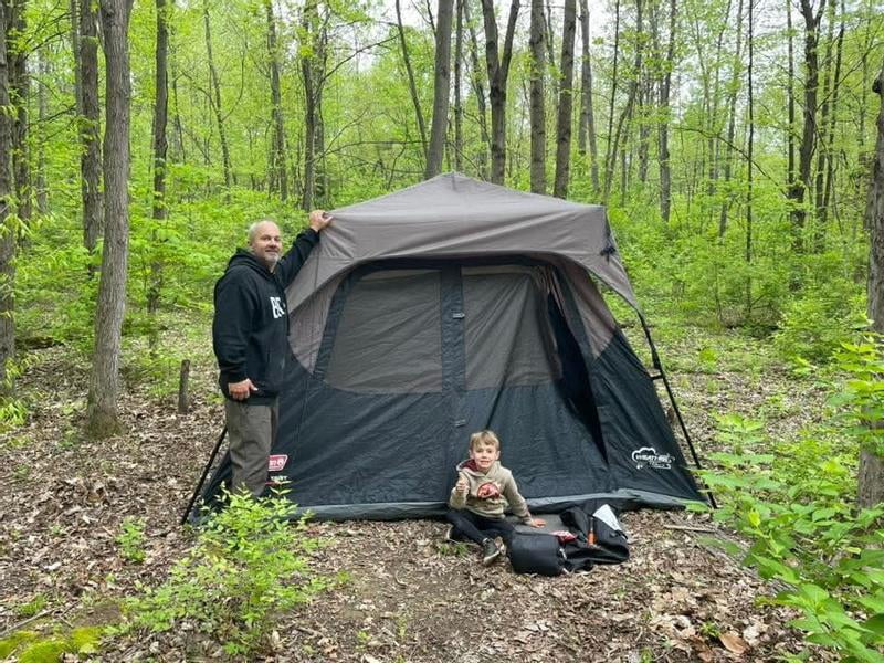 Coleman 6-Person Cabin Tent with Instant Setup | Cabin Tent for