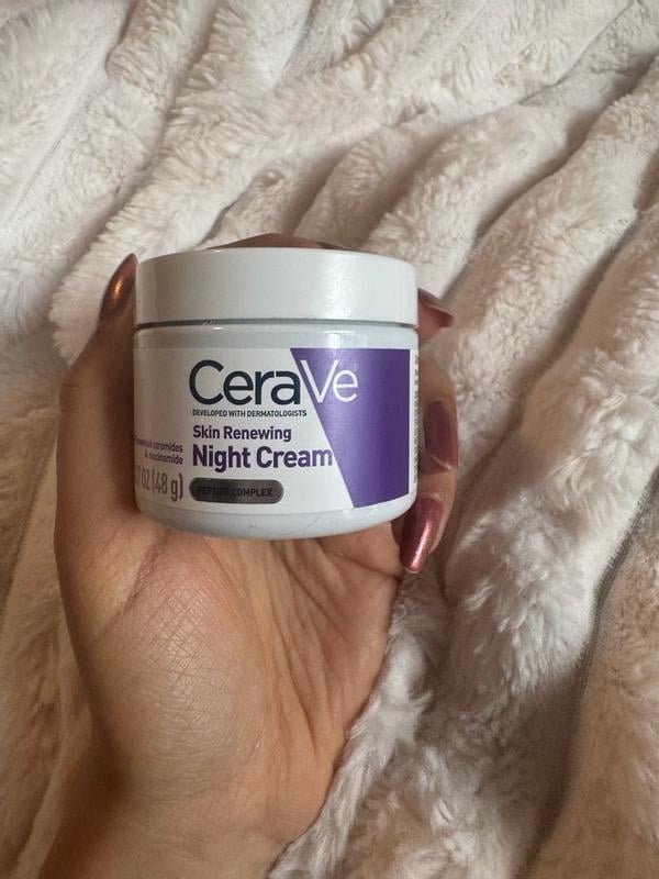 CeraVe Skin Renewing Night Cream 1.7 oz Facial Moisturizer with