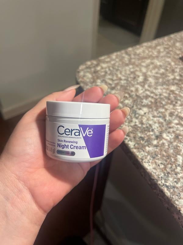 CeraVe Skin Renewing Night Cream 1.7 oz Facial Moisturizer with