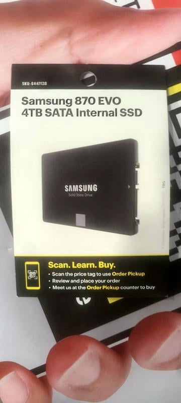 Samsung 870 EVO 1TB SATA III Internal Solid State Drive - English