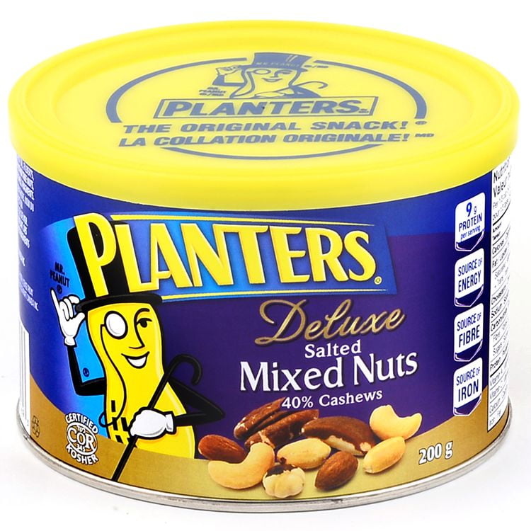 Planters Deluxe Salted Mixed Nuts Walmart Canada   999999 99169 