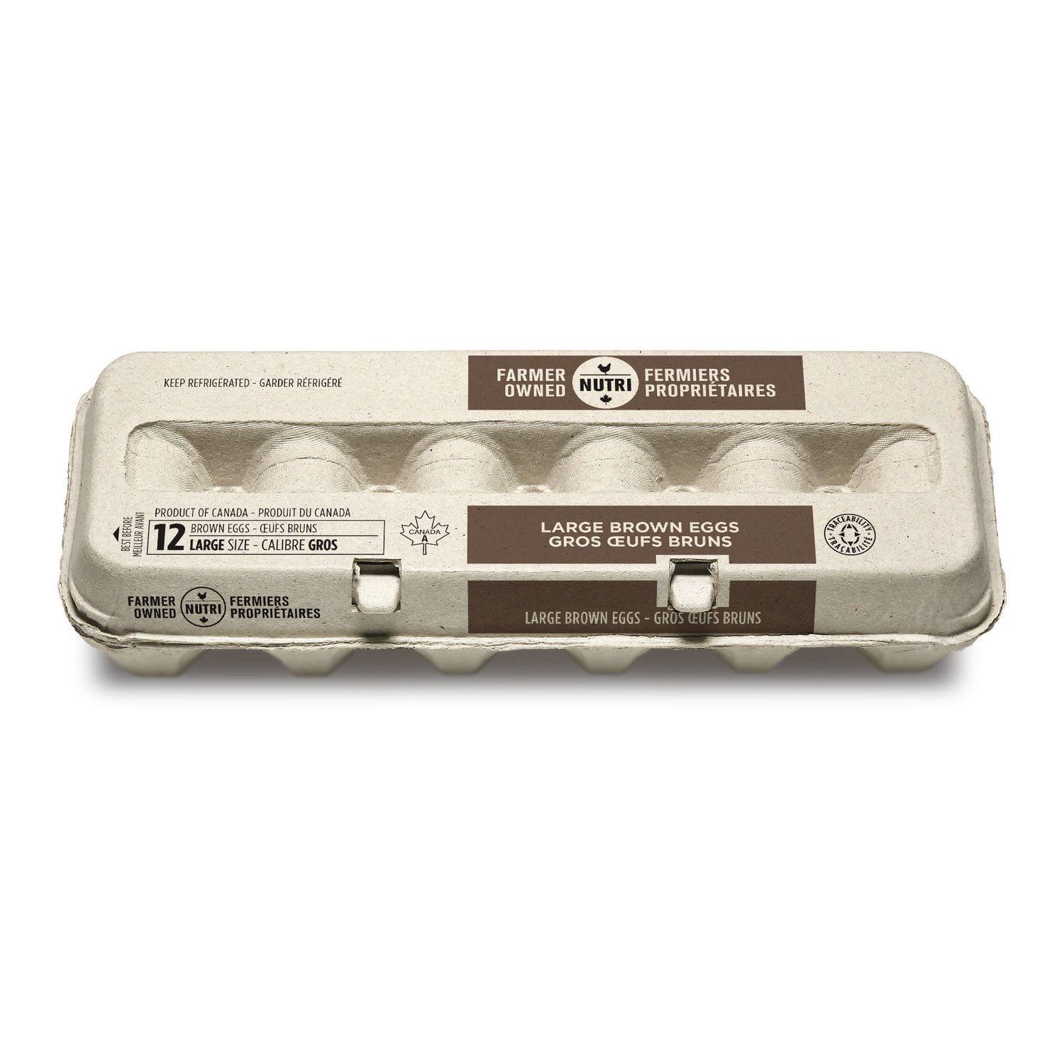 Nutri Large Brown Eggs Walmart Canada