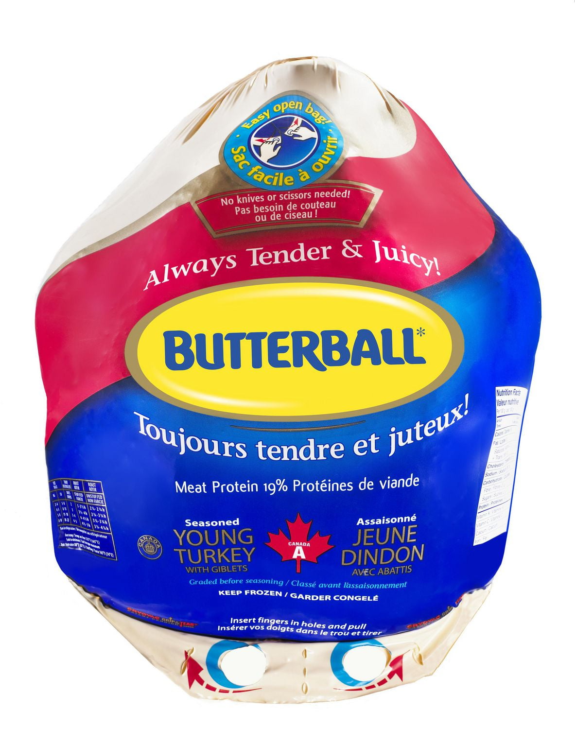 Butterball Seasoned Frozen Young Turkey Walmart Canada