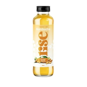 RISE Kombucha Fresh Ginger, 414mL