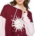 thumbnail image 4 of No Boundaries Women's Oversized Graphic Hoodie, 4 of 6