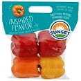 thumbnail image 1 of Poivrons rouges, orange et jaunes Paquet de 4, les couleurs peuvent varier, 1 of 8