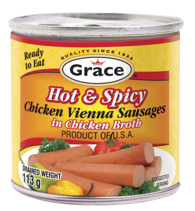 Grace Hot Vienna Sausage Walmart Canada