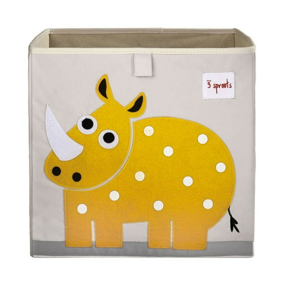 3 Sprouts Rhino Baby Toy Storage Box