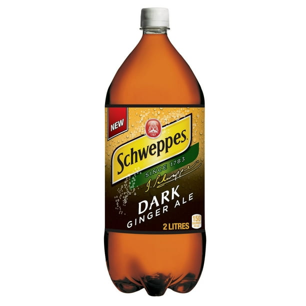 Soda de gingembre ambré de Schweppes 2L