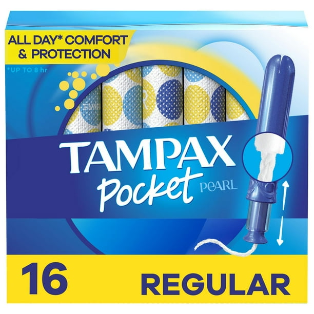 Radiant tampons avec tresse antifuites LeakGuard et applicateur en