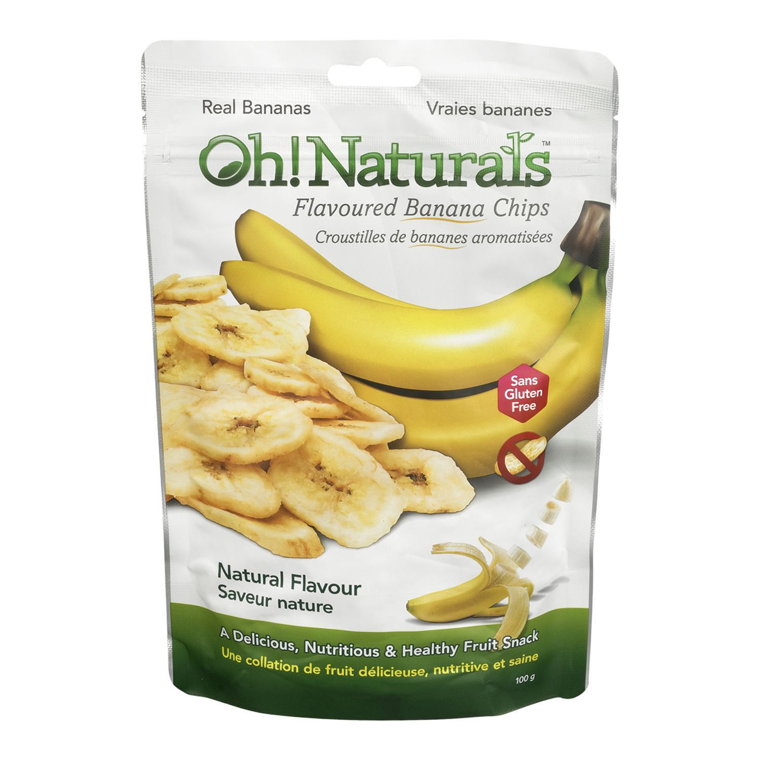 Oh! Naturals Natural Flavour Banana Chips | Walmart Canada