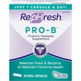thumbnail image 1 of RepHresh Pro-B Probiotic Feminine Adult Supplement, Helps to Balance Yeast & Bacteria with Just 1 Capsule per Day, 30 Capsules, 1 of 8