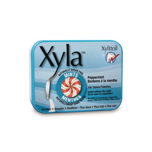 Xyla Naturally Sugar Free Xylitol Peppermint Candy Walmart Canada