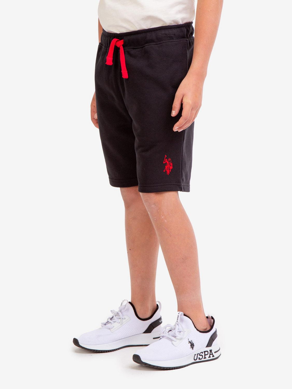 U.S. Polo Assn. Boy's Solid French Terry Short