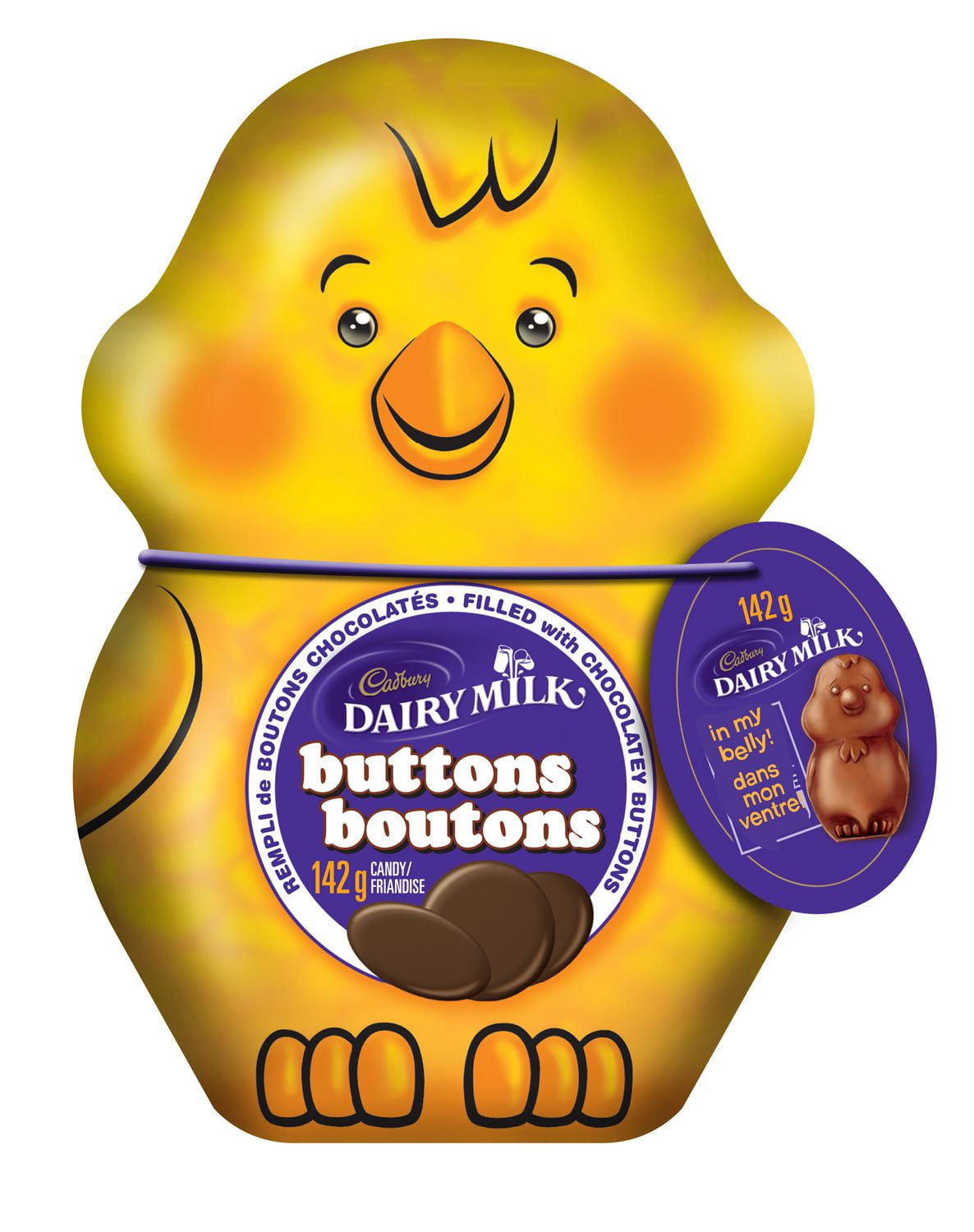 Cadbury Dairy Milk Candy Filled with Chocolate Buttons Walmart Canada