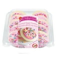 thumbnail image 1 of Create A Treat Pink Frosted Sugar Cookies, 1 of 4