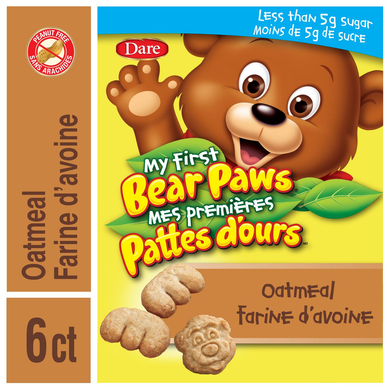 bear paw breaktime oatmeal cookies canada