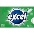 thumbnail image 1 of EXCEL, Spearmint Flavoured Sugar Free Chewing Gum, 12 Pieces, 1 Pack, 1 of 8