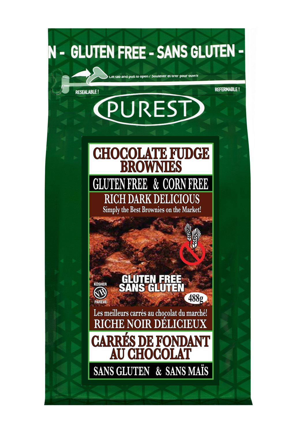 Purest Chocolate Fudge Brownies Walmart Canada