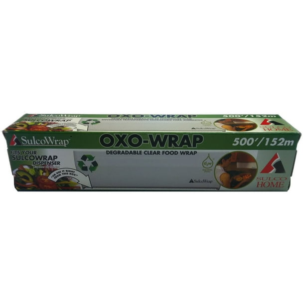 Emballage de nourriture dégradable OXO-Wrap de Sulco - clair
