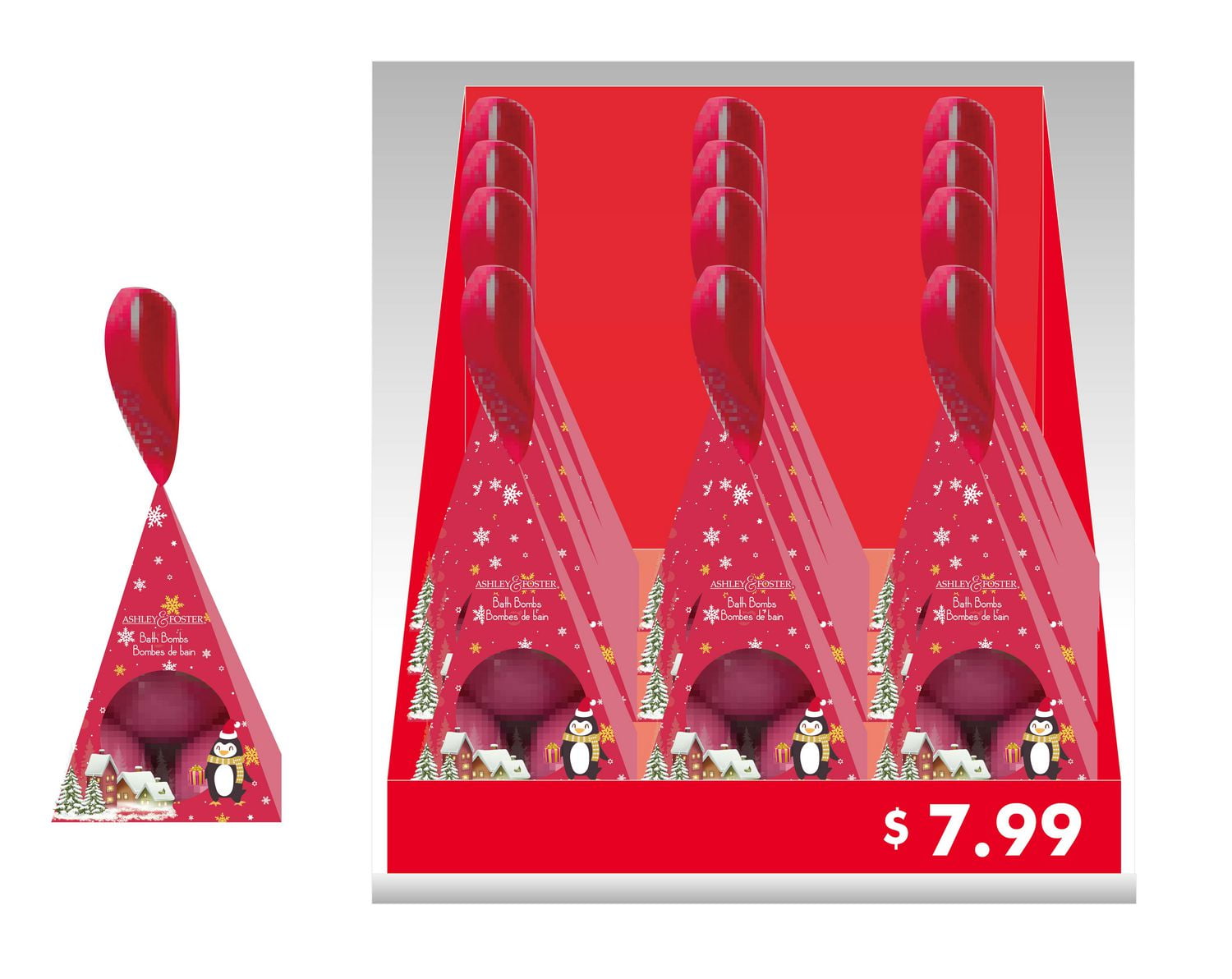 Ashley & Foster Bath Bombs 5pk