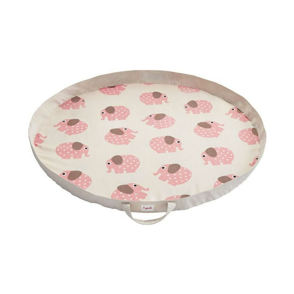 3 Sprouts Children Play Mat and Storage Bag- Elephant
