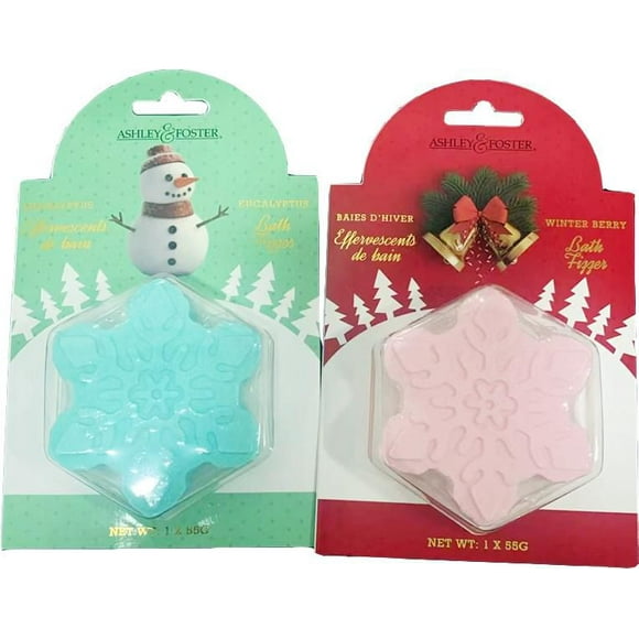 Ashley & Foster Snowflake Bath Fizzer