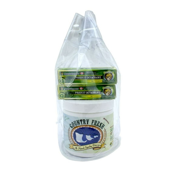 Détergent à lessive et 2 détachants gratuits Country Fresh de BunchaFarmers Petit