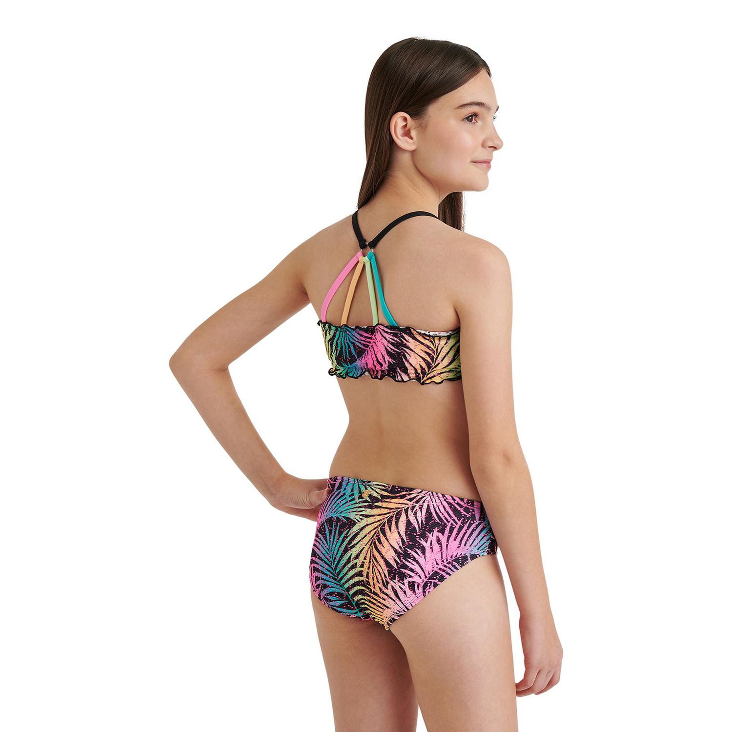 Justice Girls' Multi Strap Bikini 2-Piece Set, Sizes XS-XL