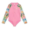 thumbnail image 4 of Justice Girls' Long Sleeve Rash Guard 1-Piece, 4 of 4
