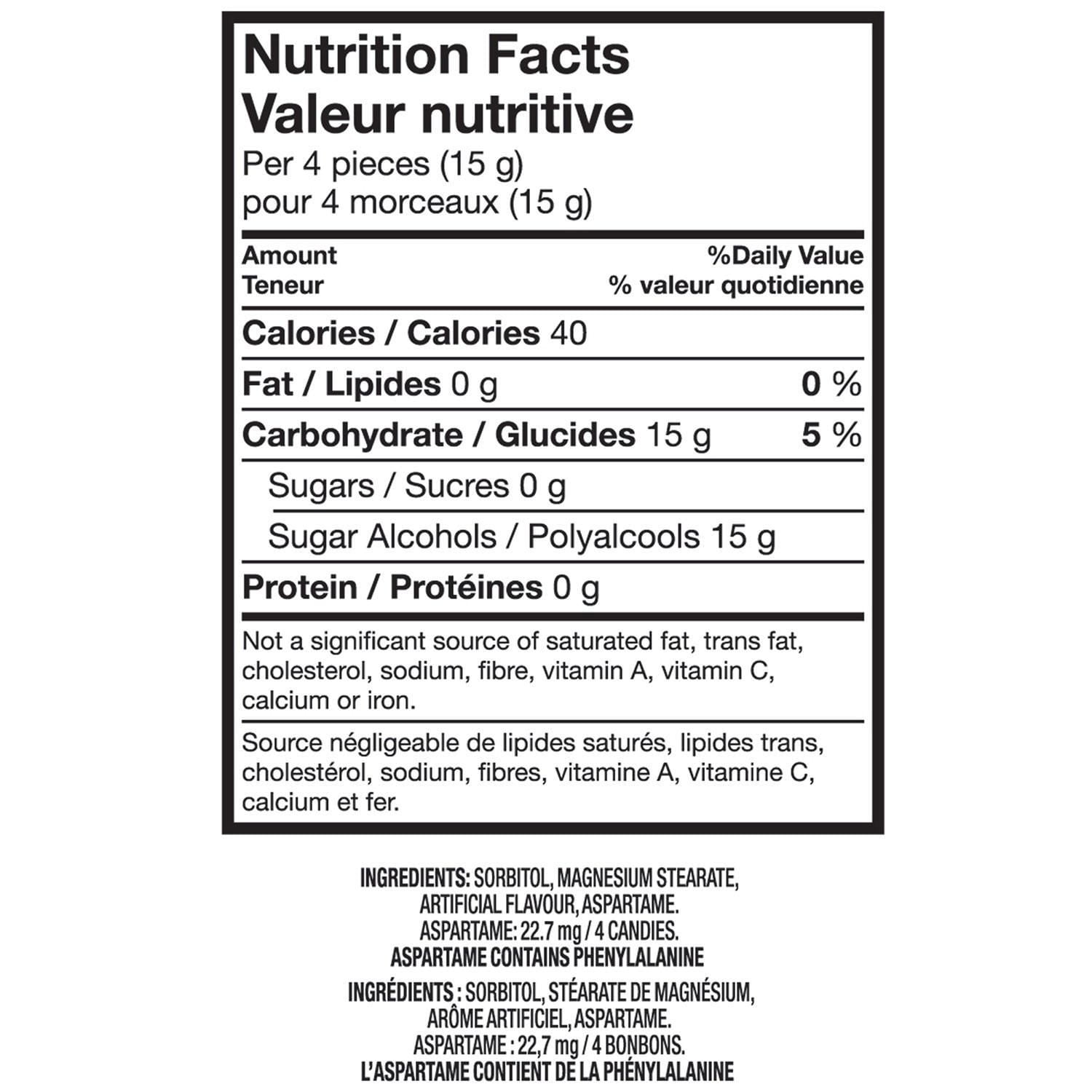 Lifesavers Breath Mints Nutrition Besto Blog