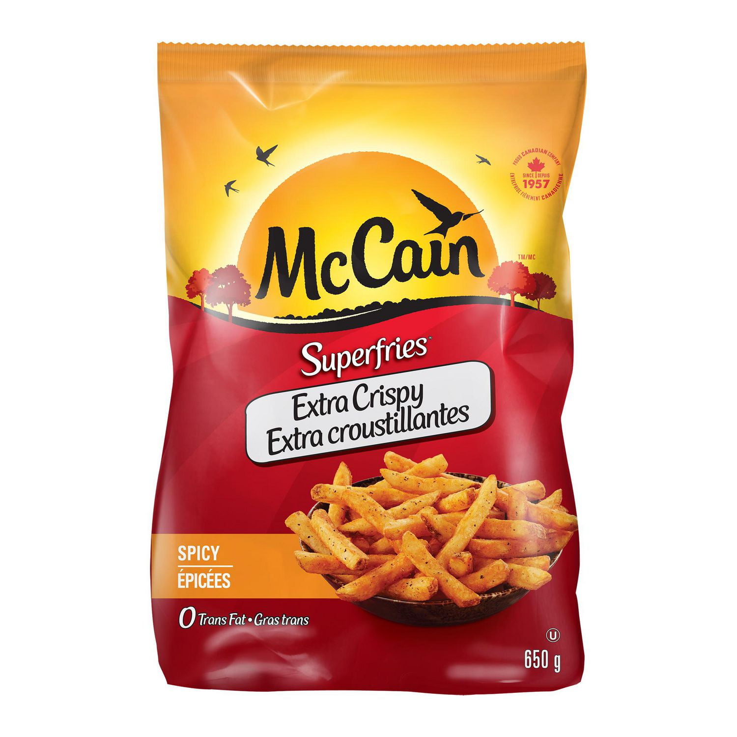 McCain Superfries® Extra Crispy Spicy Straight Cut Fries Walmart Canada