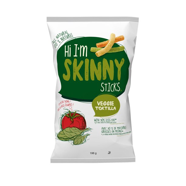 Tortilla aux légumes Hi I'm Skinny de Skinny Chips