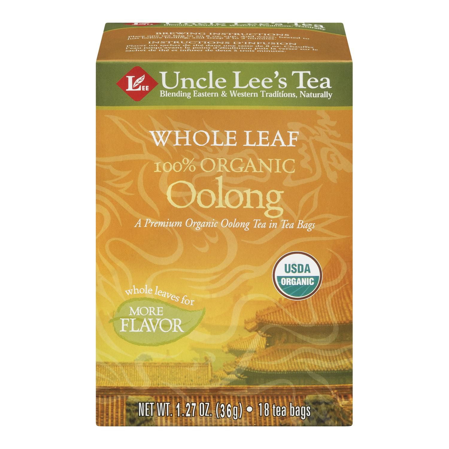 Uncle Lee's Organic Oolong Tea Walmart Canada
