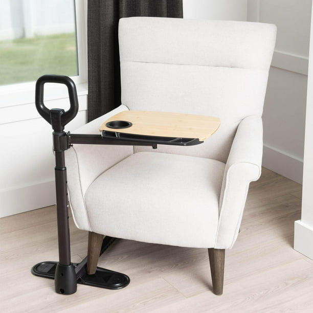 Stander TV Tray, Adjustable Tray Table, Swiveling Laptop Desk and Dinner Tray for Living Room
