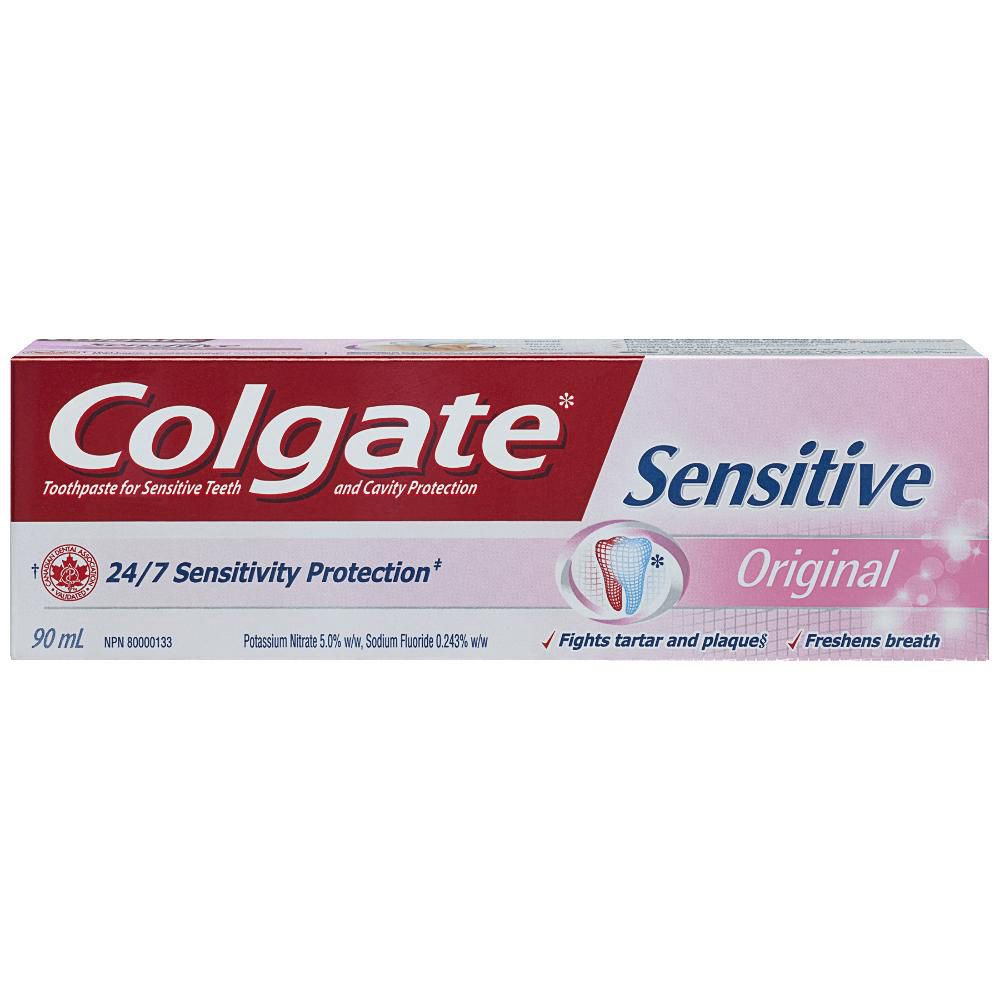 Colgate Sensitive Original Fluoride Toothpaste Walmart Canada