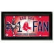 Horloge murale Red Sox de Boston MLB de GTEI – image 1 sur 1