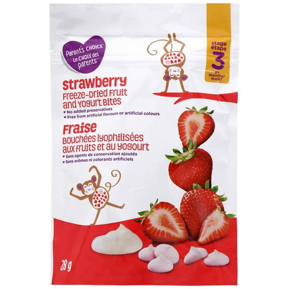 Parent's Choice Strawberry Yogurt Bites, 28 g