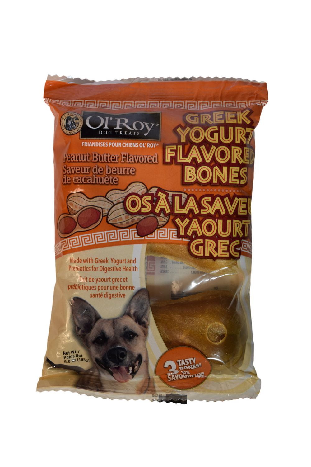 Ol' Roy Ol'Roy Greek Yogurt Flavoured Bones Dog Treats Walmart Canada